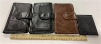 4 wallets