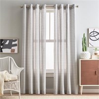 4 pairs Cargo Stripe Grommet Curtain Panel