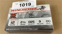 Winchester 12 gauge buckshot