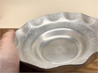 Vintage Aluminum Bowl from Italy