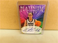 Platnum Cuts Caitlin Clark Basketball Card