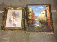 2 FRAMED PICTURES