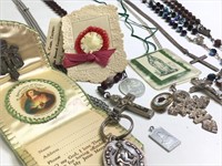 Group VTG Religious Jewelry / Rosary, Necklaces +
