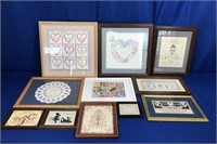FRAMED PAPER CUTTINGS