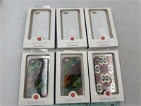 NEW Lot of 6- Signature Phone Cases IPhone 5 & 4