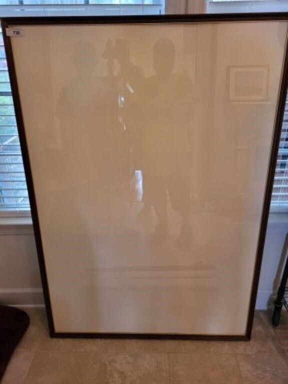 LARGE FRAMED POSTER  FRAME