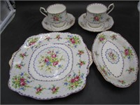 Royal Albert Petit Pointe Pattern Lot