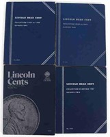 1909-1971 US LINCOLN HEAD 1C COIN SETS - PARTIAL