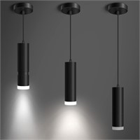 NEW $270 3PK Modern LED Pendant Kitchen Lights