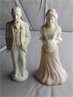 Bride and Groom Perfume Bottles Avon