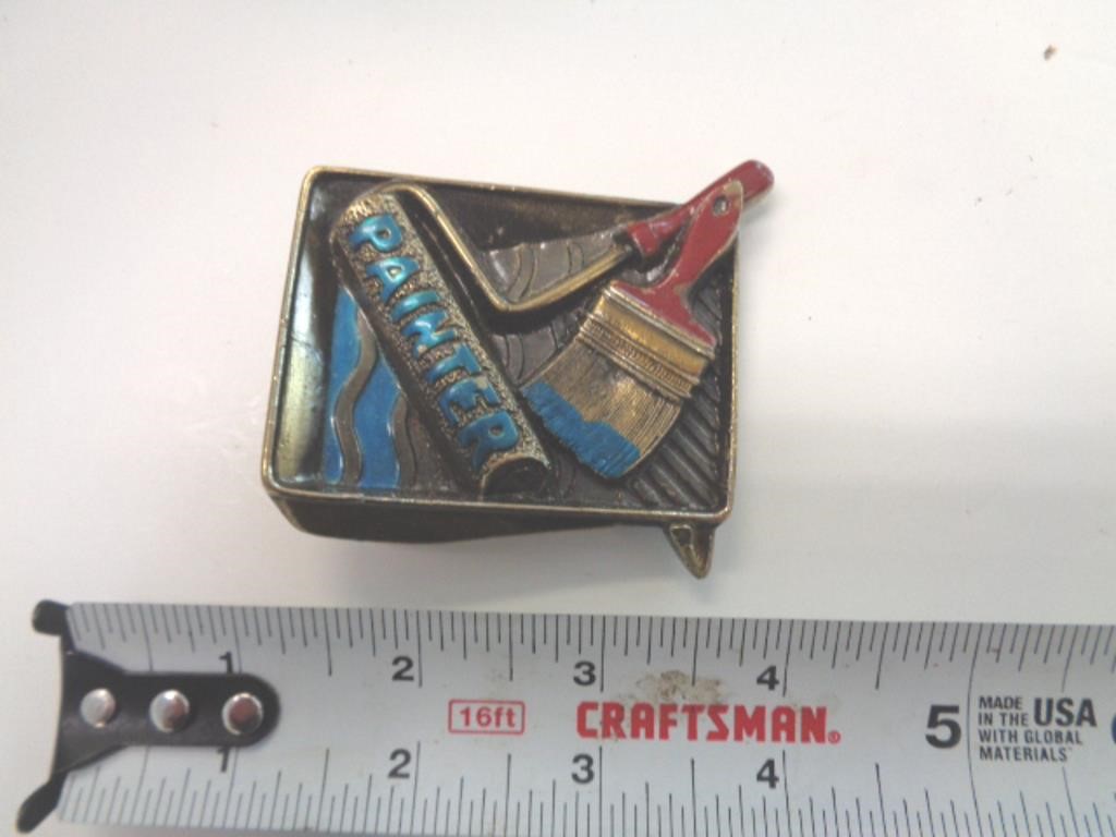 1982 BELT BUCKLE - PAINTER