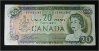 1969 Canada $20 bill