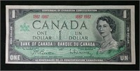 1967 Centennial Canada $1 bill