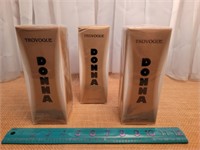3 Donna by Trovogue Perfume Bottles New In