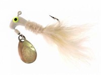 Blakemore Road Runner Marabou White 1/4oz Lure