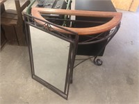 TABLE WITH MIRROR