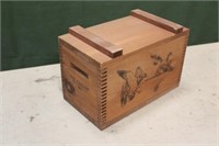 Evens 1996 "The Classic" Wood Ammo Box