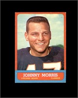 1963 Topps #63 Johnny Morris EX-MT to NRMT+