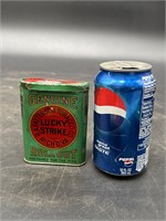 GENUINE LUCKY STRIKE ROLL CUT POCKET TOBACCO TIN