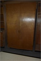 Large Wood Storage Cabinet