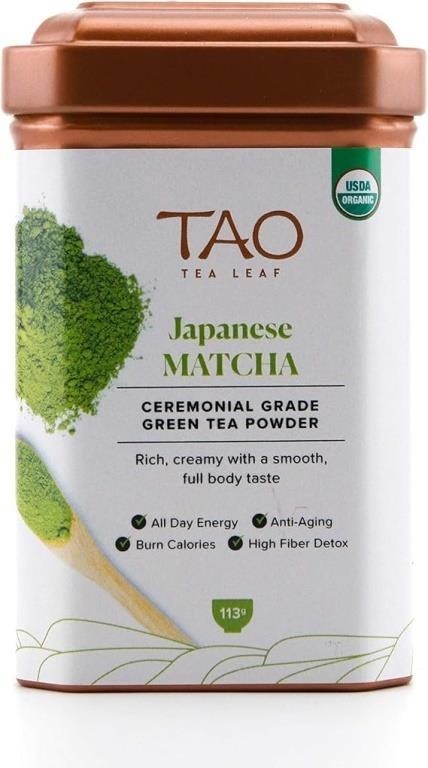 Tao Tea Leaf Organic Japanese Ceremonial Grade
