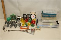 Lot of Fishing Tackle & Boxes