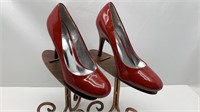 Jessica Simpson Red Heels Womens Sz 8