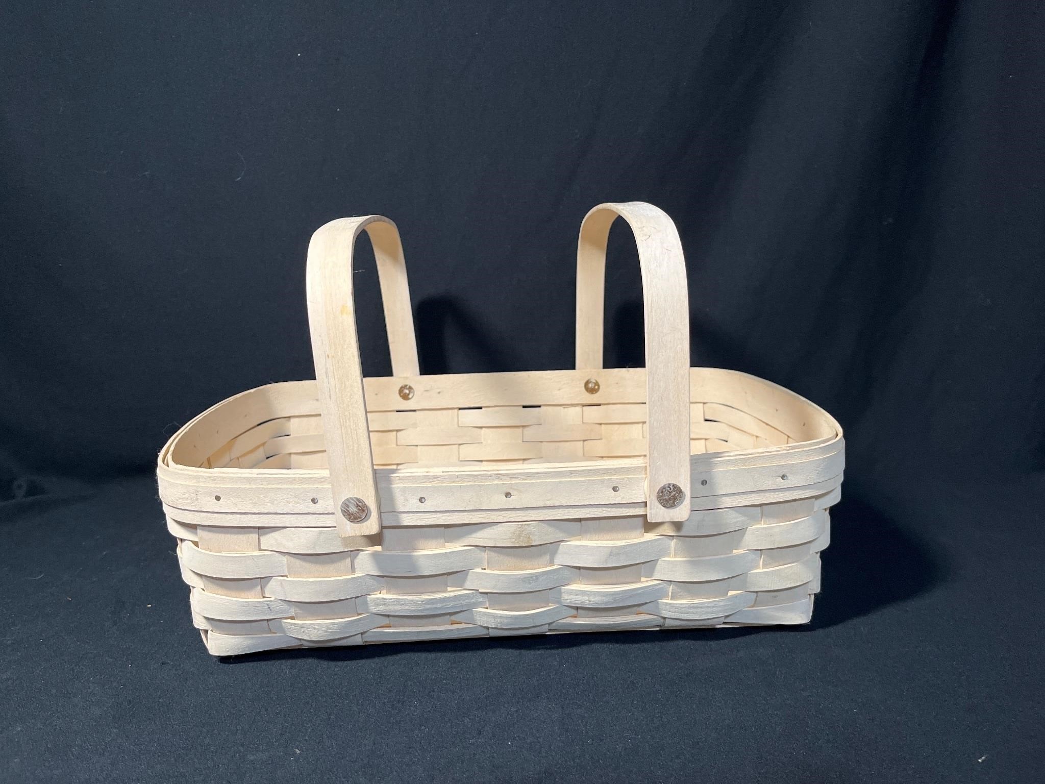 Longaberger Handwoven basket.