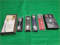 (6) Collectible Spoons