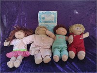 CABBAGE PATCH KIDS DOLLS LOT OF 4