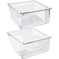 [2 Pack] Upgraded Refrigerator Drawers, 2188656