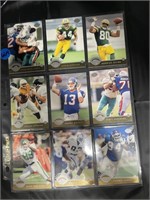 SHEET OF 9 ROOKIE STAR CARDS