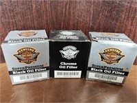 Lot of 3 Harley Davidson Oil Filters