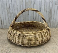 Large Wicker Handled Floor Basket
