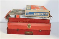 GROUP OF ERECTOR BOXES AND KITS