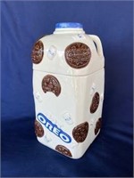 Advertising Oreo milk jug