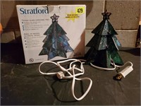 Tiffany Glass Christmas Tree