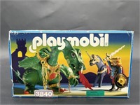 Playmobil with Knight, Horse, & Dragon