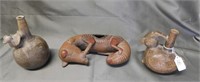 Lot Of 3 Fine Quality Pottery Items