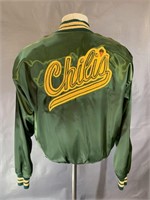 Vintage Satin CHILI's Jacket, Sz Medium