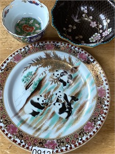 Assorted decorative bowls & plates