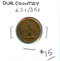 Civil War Token "Our Country" #L31-351