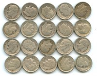 (20) 1946 Philadelphia Mint Dimes - Silver