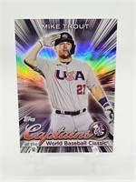 2023 Topps World Baseball Classic Mike Trout USA C