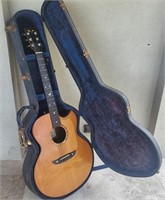James Goodall Acoustic Guitar Kona Hawaii W/ Case