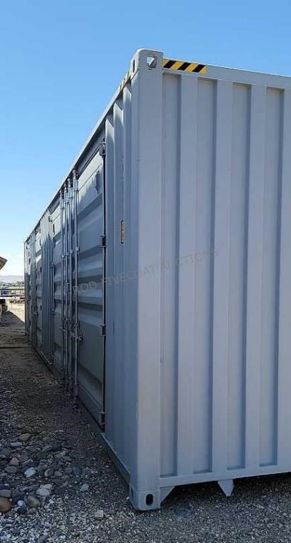 40' High Cube Multi Door Steel Container