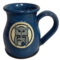Handtrown Coffee Owl Mug Deneen Pottery