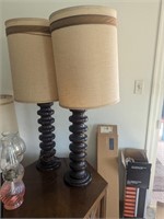 Awesome candlestick lamp set