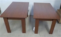 (2) Office End Tables 24x42.