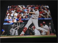 Bryce Harper Signed Phillies 8x10 Photo W/Coa